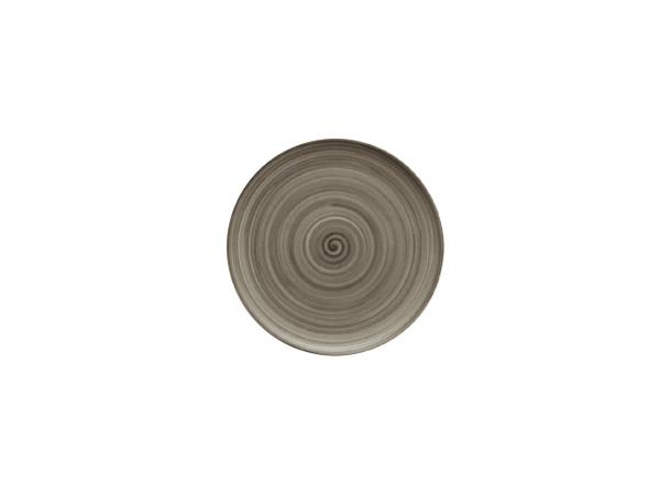 MODERN RUSTIC tallerken Ø:200mm,C.Brun Farge Ceramica Wood